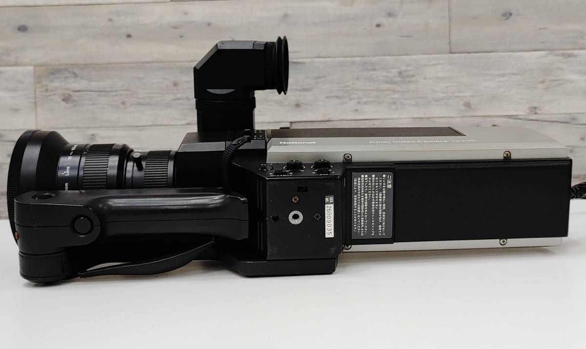 【D2016NT】National VZ-C90 ハンディ ムービー カラー VHS ビデオカメラ color video Camera カメラ 本体のみの画像7