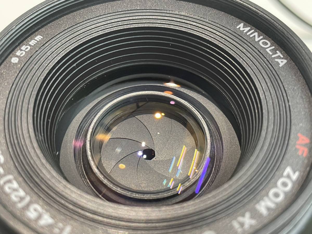 【F0094TY】MINOLTA ミノルタ AF ZOOM Xi 80-200ｍｍ 1：4.5（22） -5.6 55ｍｍ 現状品 動作未確認 一眼レフカメラ の画像3