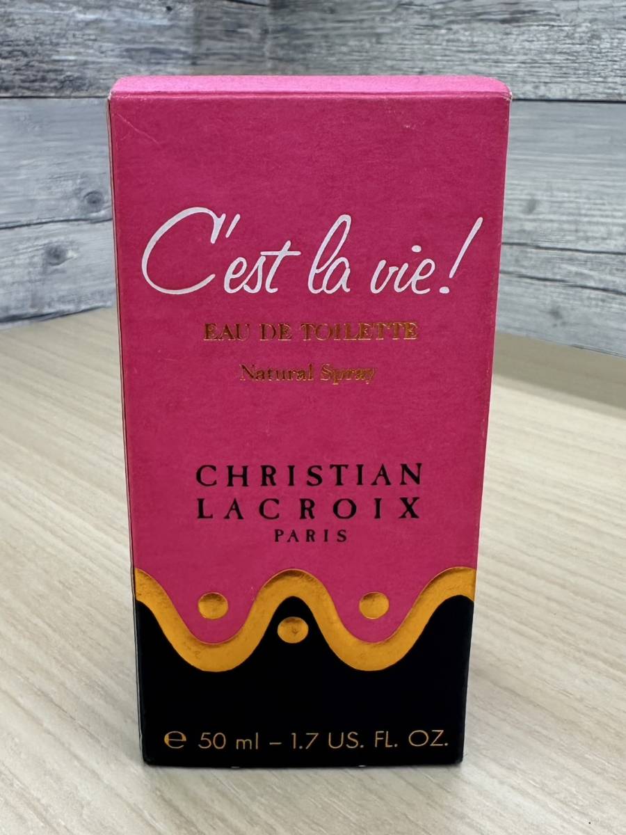 [E795AM]Christian Lacroix Christian Lacroix C*est la vie Sera vi o-doto трещина 50ml осталось количество 70% и больше 