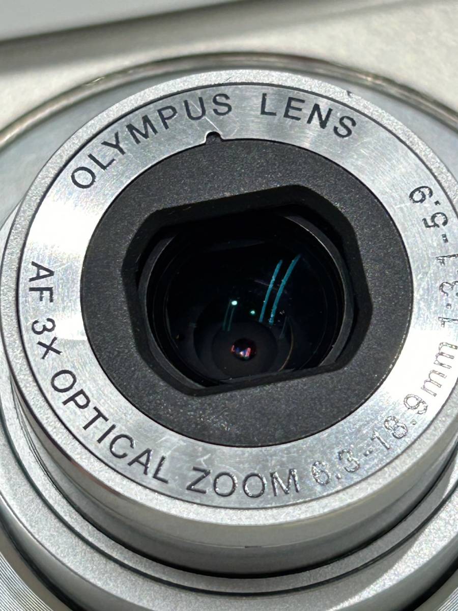 【D1927SS】OLYMPUS CAMEDIA FE-280 通電確認済 現状品 オリンパス キャメディア バッテリー充電器付 箱付 デジタルカメラ デジカメ_画像6