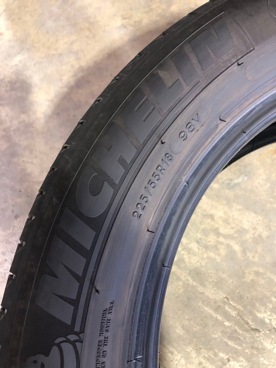 ミシュラン　プライマシー３　２２５／５５Ｒ１８　９８Ｖ　２本　２０１９年