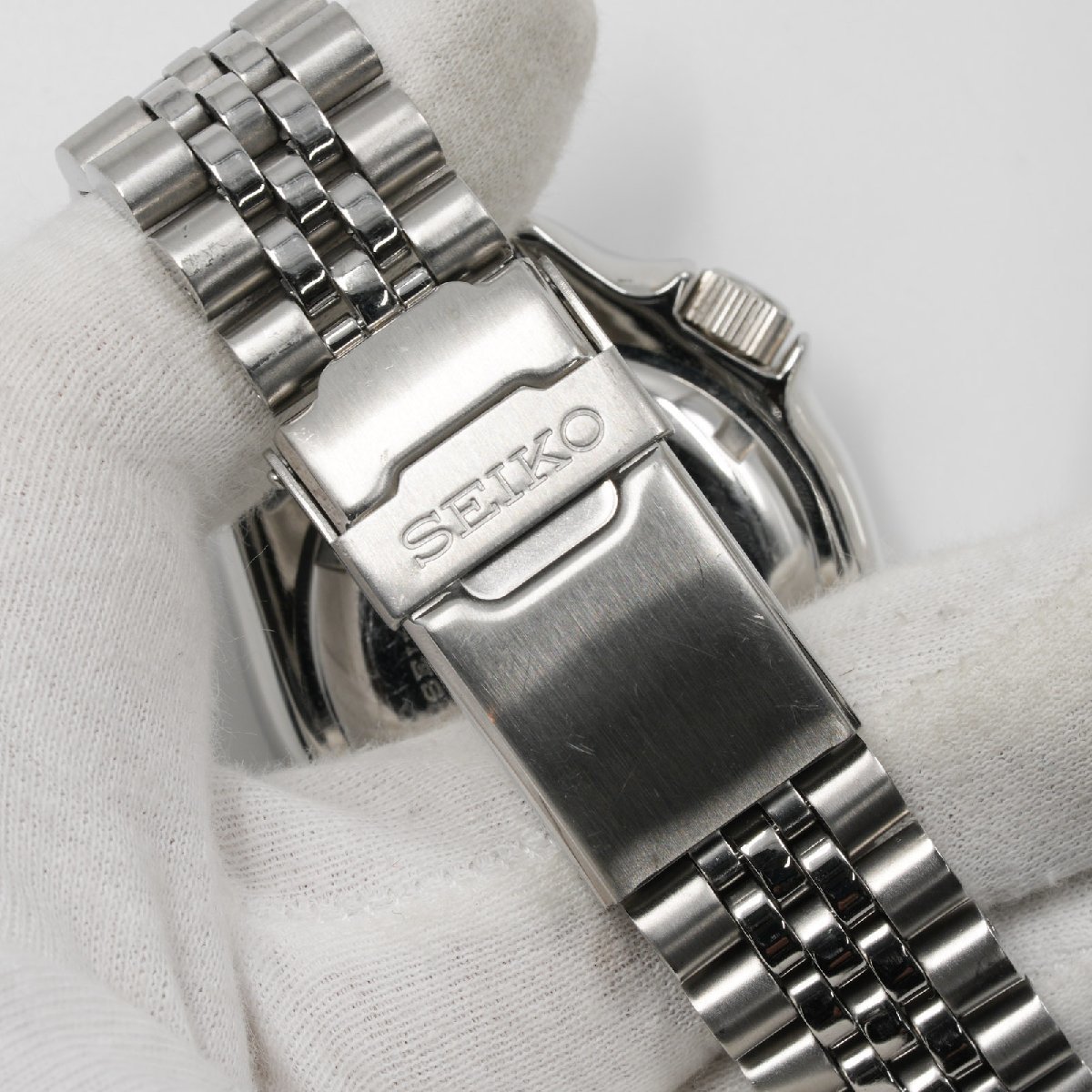 セイコー SEIKO 腕時計 プロスペックス SKX007 7S26-0020 ブラックボーイ SCUBA DIVER'S 200m 自動巻 中古 良品 [質イコー]_画像4