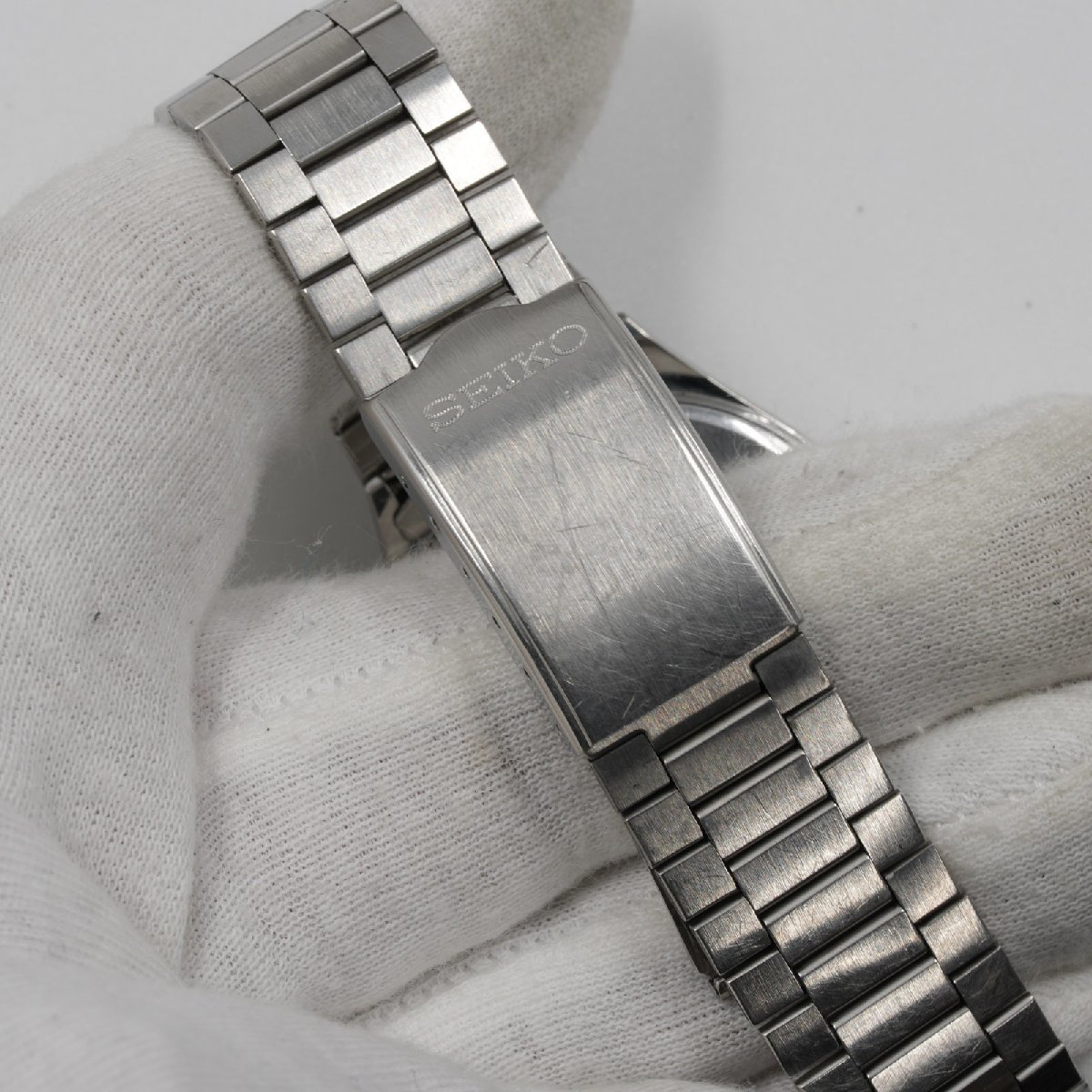 セイコー SEIKO 腕時計 スプリット 7N48-7A00 シルバー・ホワイト文字盤 スピリット クオーツ メンズ 中古 動作品 [質イコー]_画像4