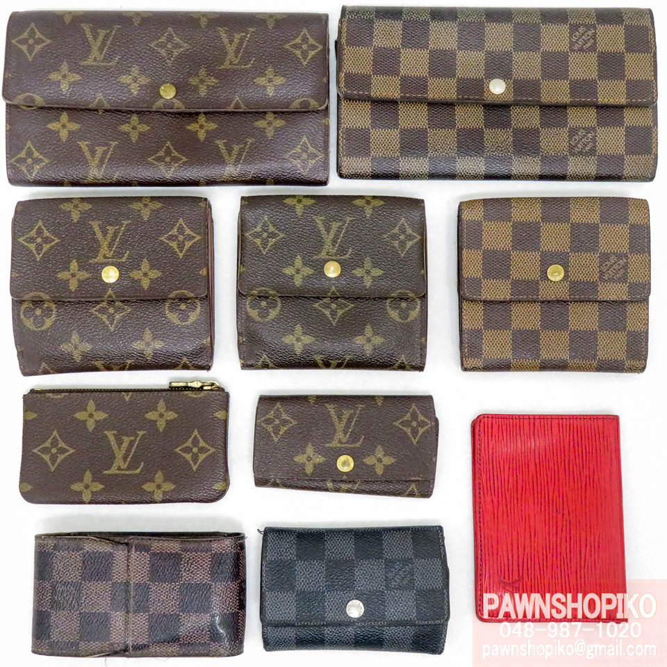 ルイヴィトン LOUIS VUITTON モノグラム×ダミエ×エピライン 財布 小物 10点 まとめ売り 中古 難有品 [質イコー]_画像1