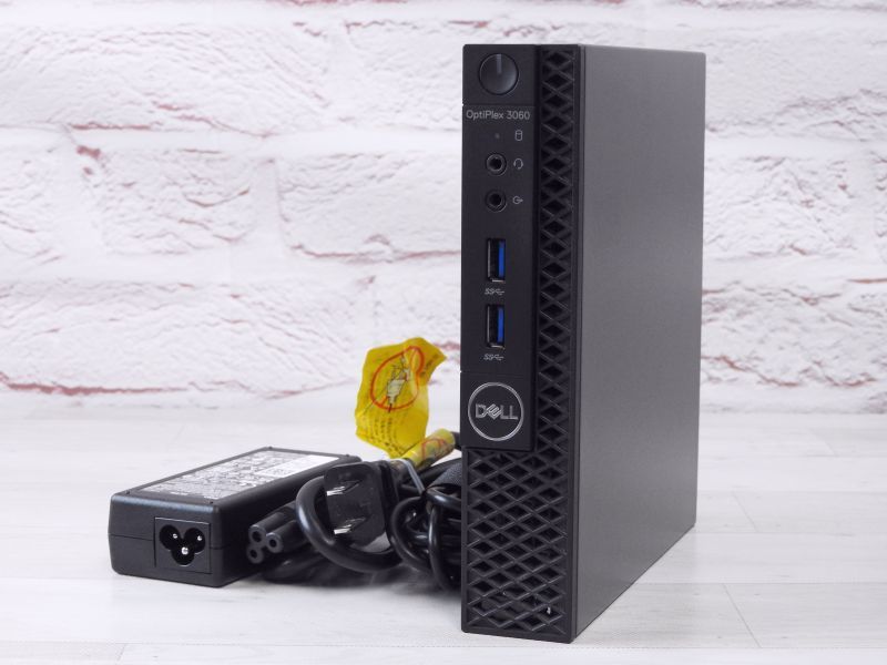 Aランク Dell OptiPlex 3060MFF 第8世代 cel G4900T NVMe256GB+HDD500GB 極小デスクトップ Win11_画像1