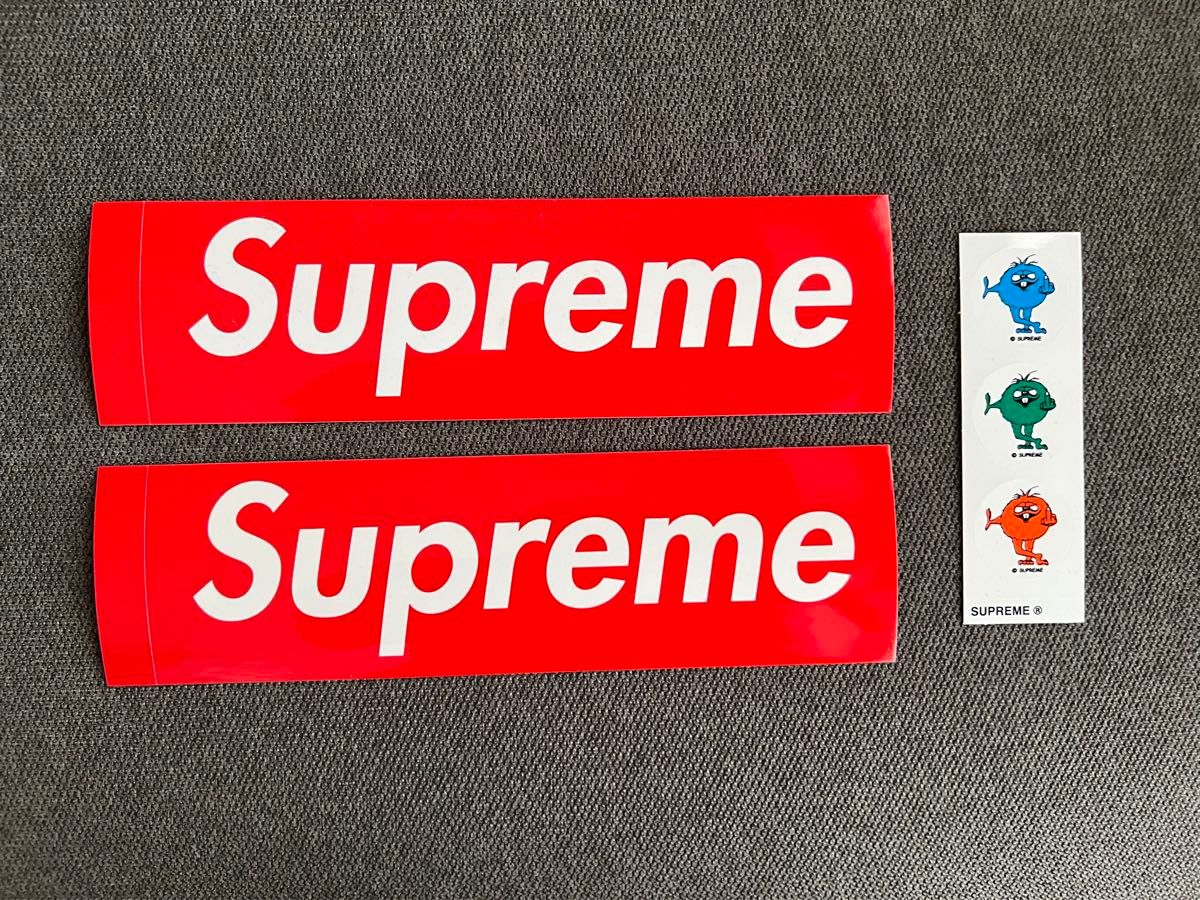 Supreme ステッカー supreme  3枚セット 送料無料 シュプリーム Logo ステッカー Sticker