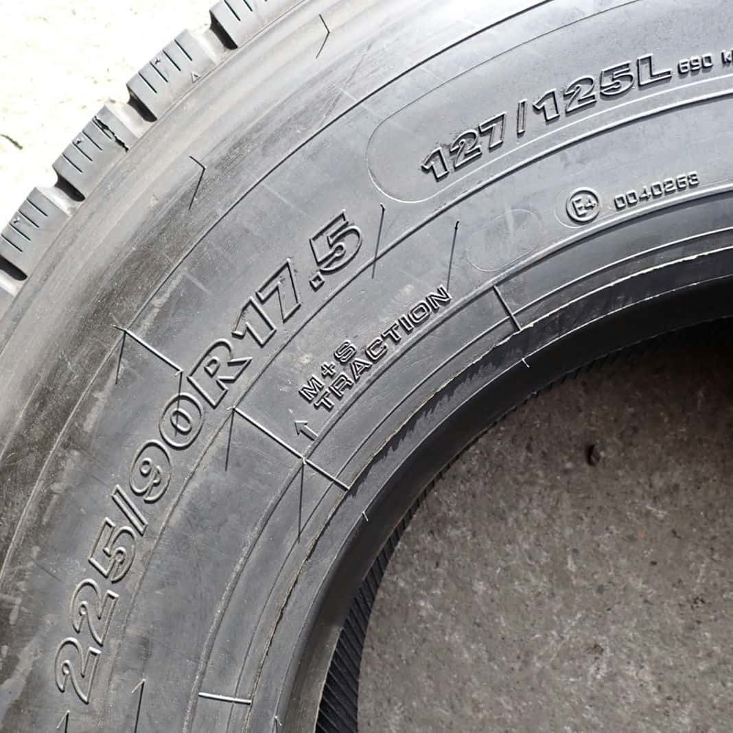 MIX 夏 新品 2023年製 6本SET 会社宛 送料無料 225/90R17.5 127/125 LT ヨコハマ 710R 地山 ミックス SNOW 4t車 中型トラック NO,E7721_画像6