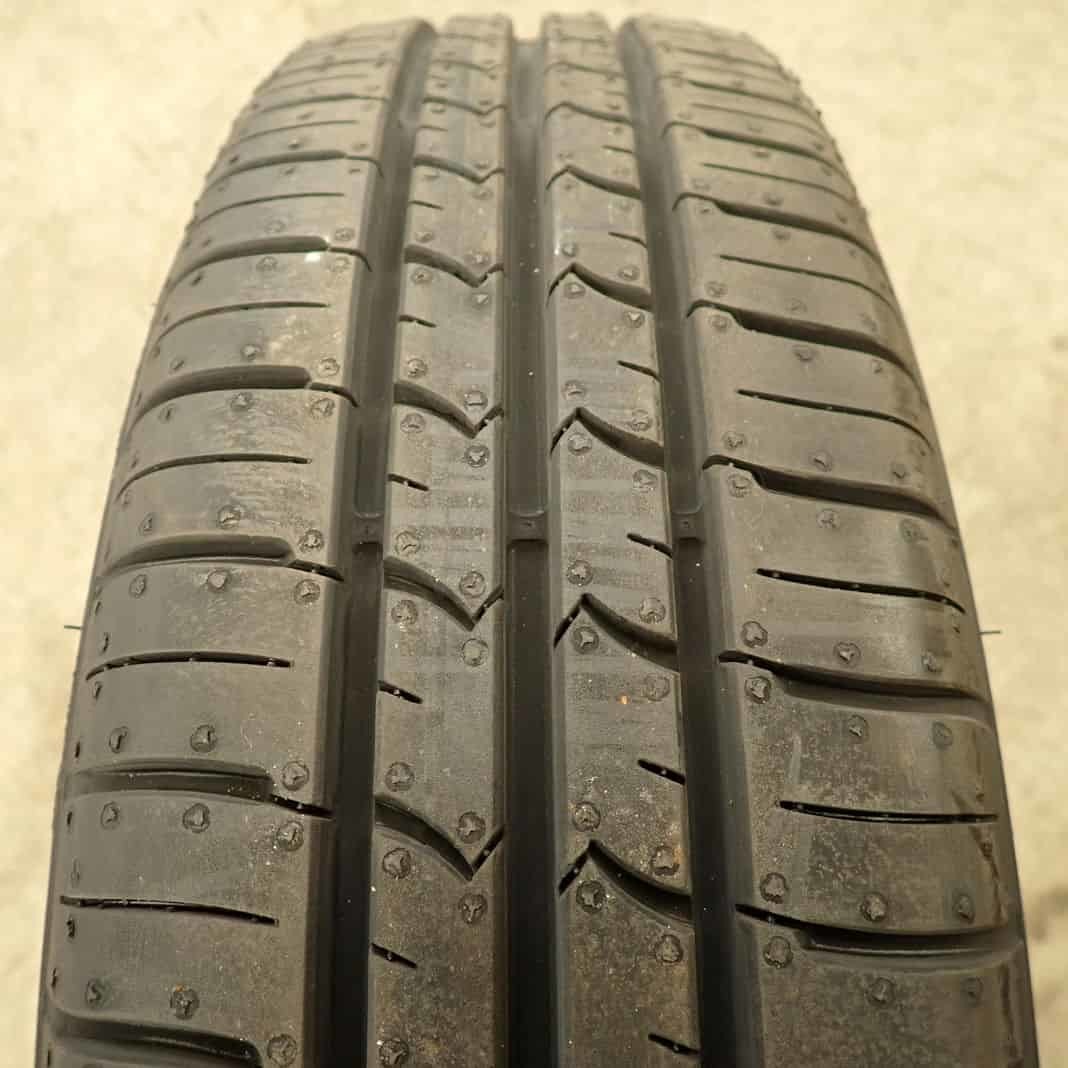 夏 新品 2023年製 4本SET 会社宛送料無料 155/65R14×4.5J 75S7 グッドイヤー EfficientGrip ECO EG01 スチール MRワゴンタント NO,D3654-4_画像2