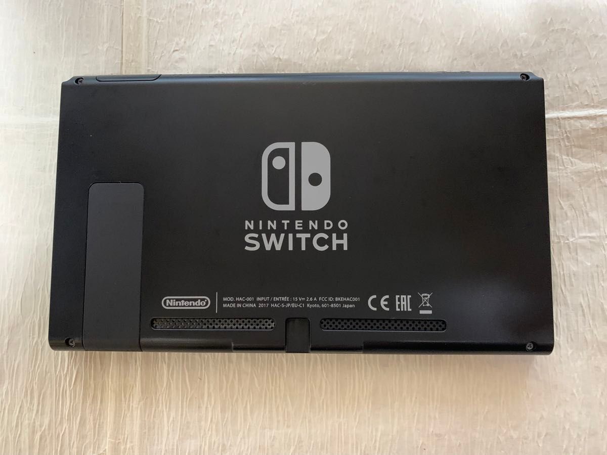Nintendo switch 本体　グレー 箱、ジョイコン無し