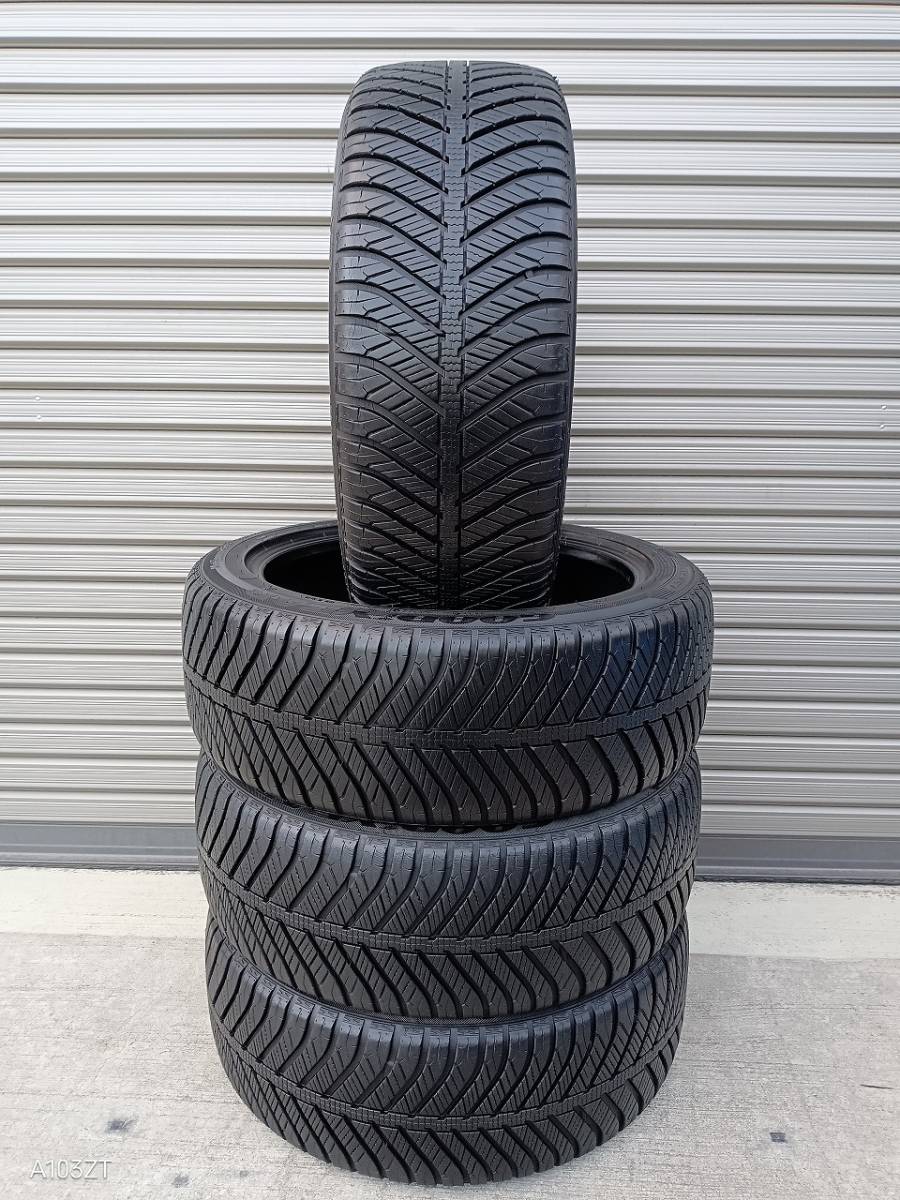 GY 225/45R18 vector 4SEASONS スタッドレス タイヤ 4本 GOODYEAR 225-45-18 元払 着払 着払 2日以内発送 送料 安い 4120_画像1