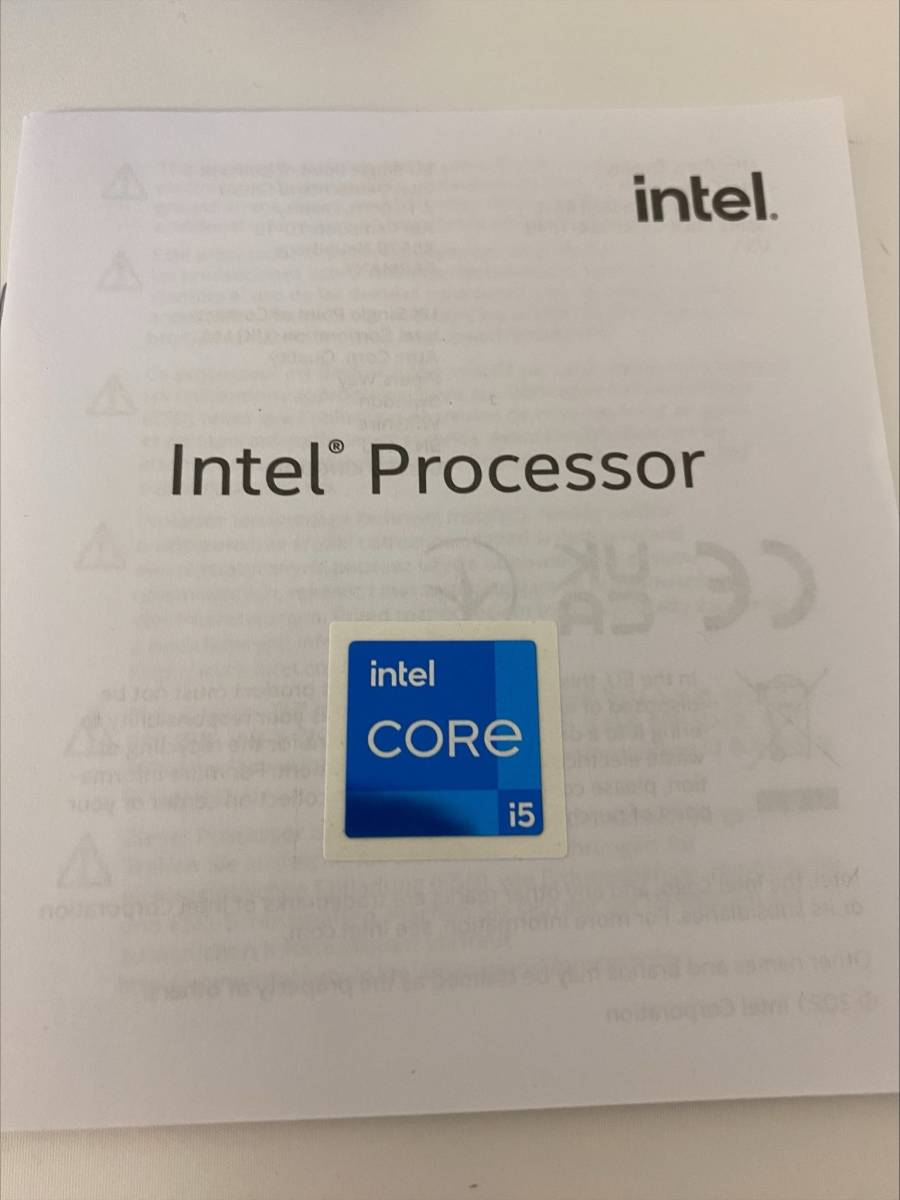 CPU単体 Intel Core i5-12600K USED品 動作OK_画像2