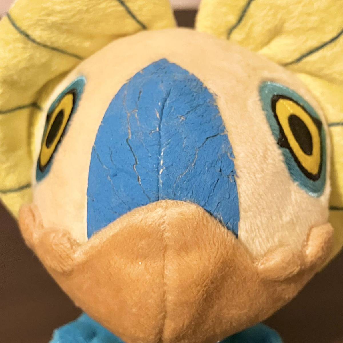 【紙タグ無し】10周年記念 モンスターハンター展 限定販売 モンスターぬいぐるみ イャンクック亜種 2014年 MH10th展_画像5