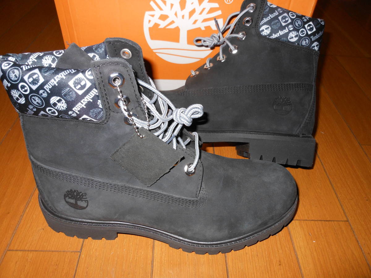 ◆送料無料◆防水◆新品◆未使用◆Timberland ティンバーランド PREMIUM WATERPROOF BOOT BLACK NUBUCK W WHITE 26.5cm◆