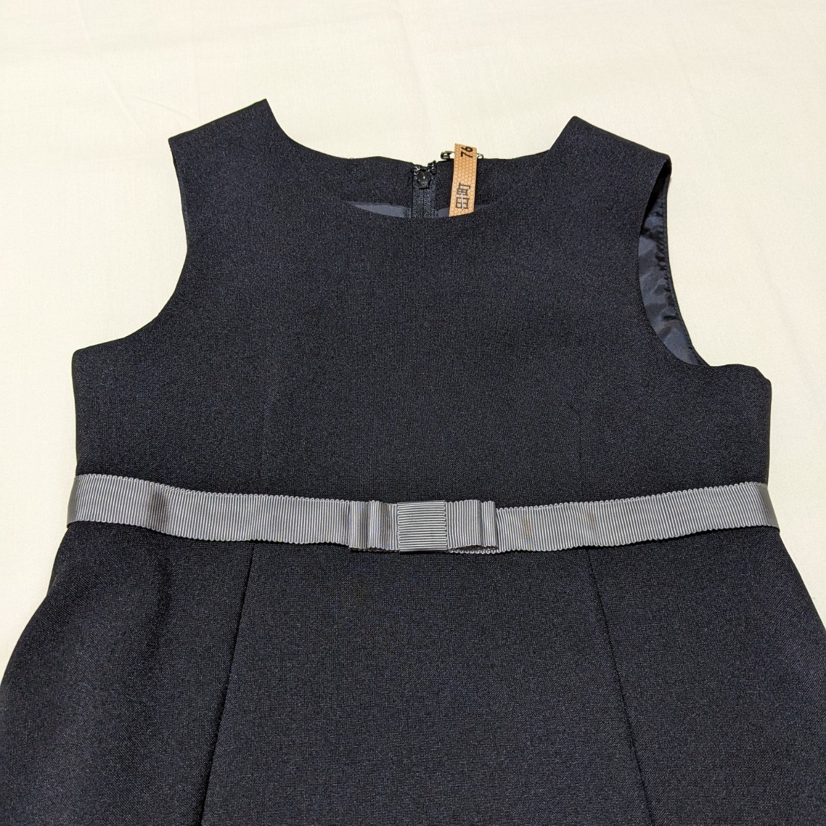 *FA42 Michelle Alfred Katharine kote-ji formal 115 115A girl woman ceremony ensemble black gray go in . type 