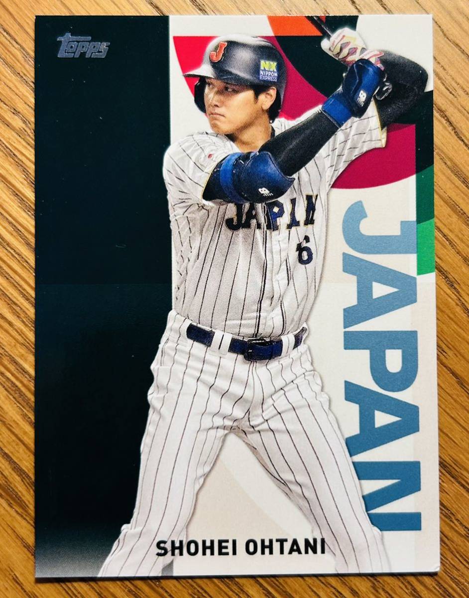 2023 Topps Japan Edition 大谷翔平 Shohei Ohtani WBC インサート WBC-1（コーナー難あり）_画像1