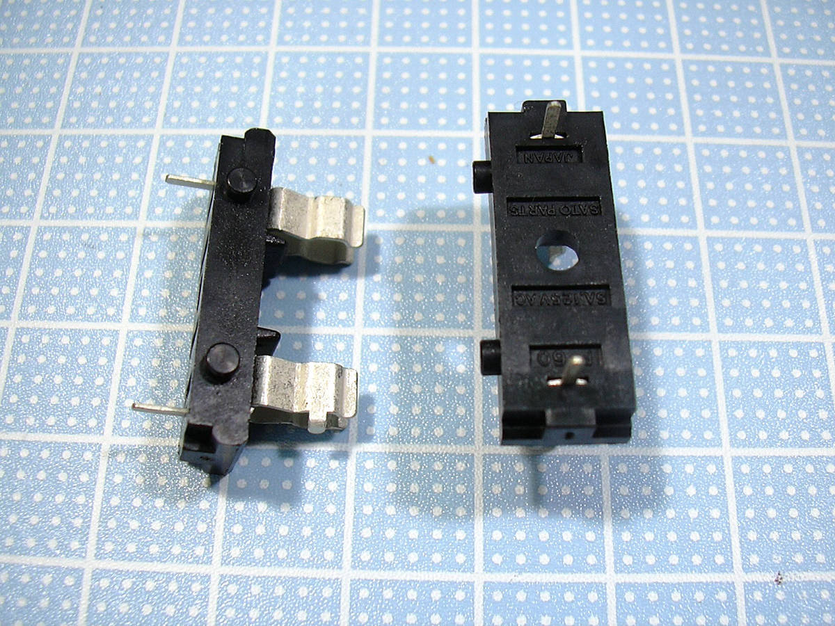  horizontal fuse holder φ5.2×20mm for F-60-A 125V 5A 1 piece 