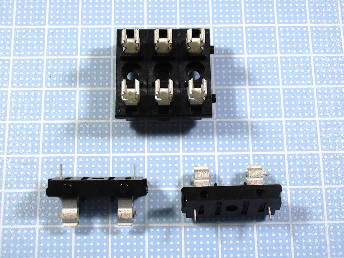  horizontal fuse holder φ5.2×20mm for F-60-A 125V 5A 1 piece 