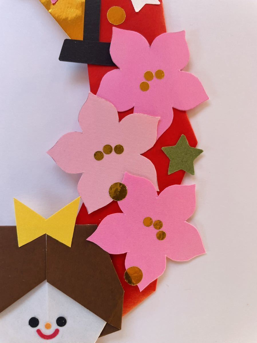折り紙　リース　壁飾り　ひな祭り　お雛様　３_画像7