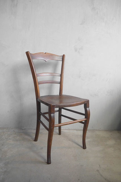 アンティーク　フランス　LUTERMA製　ウッドチェア E [csw-2071]　椅子　店舗什器_画像1