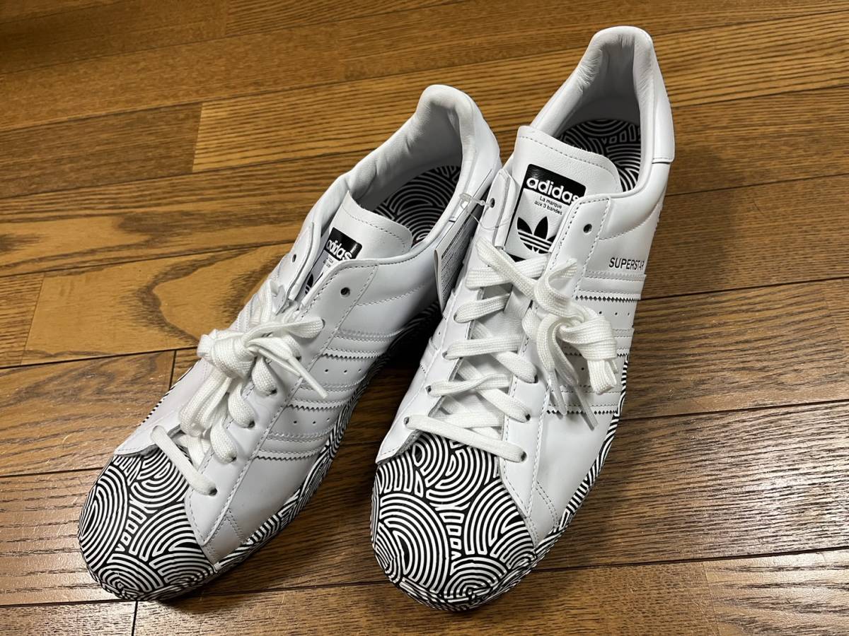 最終値段 斬新デザイン■adidas■素敵なデザイン Adidas SuperStar アディダス×高橋 理子 コラボレーション　オリジナルス US 12.0 JP30cm_画像8