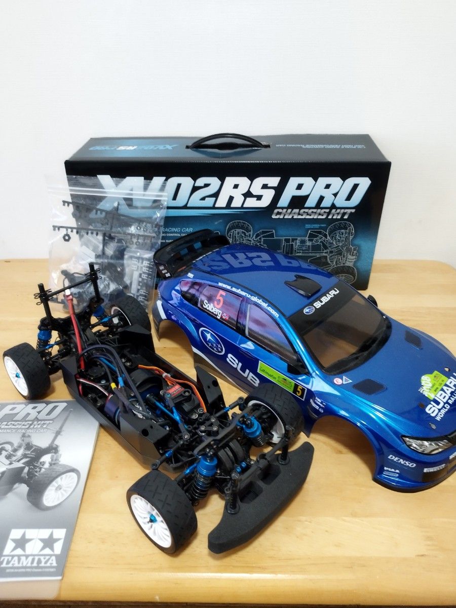 タミヤ XV02Rs PRO 未走行車 タミチャレ仕様メカ付き TAMIYA XV タミヤ XV02Rs PRO 未走行車 タミチャレ仕様メカ付き TAMIYA XV