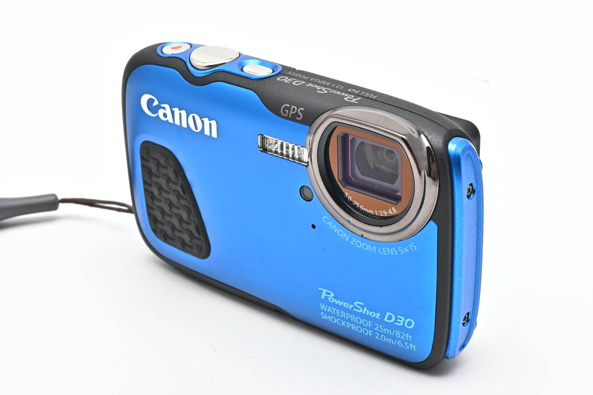 1A-073 ◆美品 Canon キヤノン PowerShot D30 _画像5