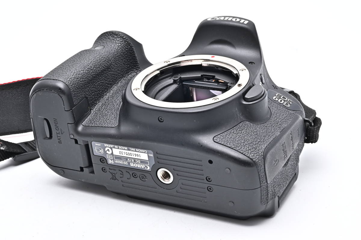 1A-990 Canon キヤノン EOS 60D EF-S 18-55mm f/3.5-5.6 II USM 一眼レフデジタルカメラ_画像6
