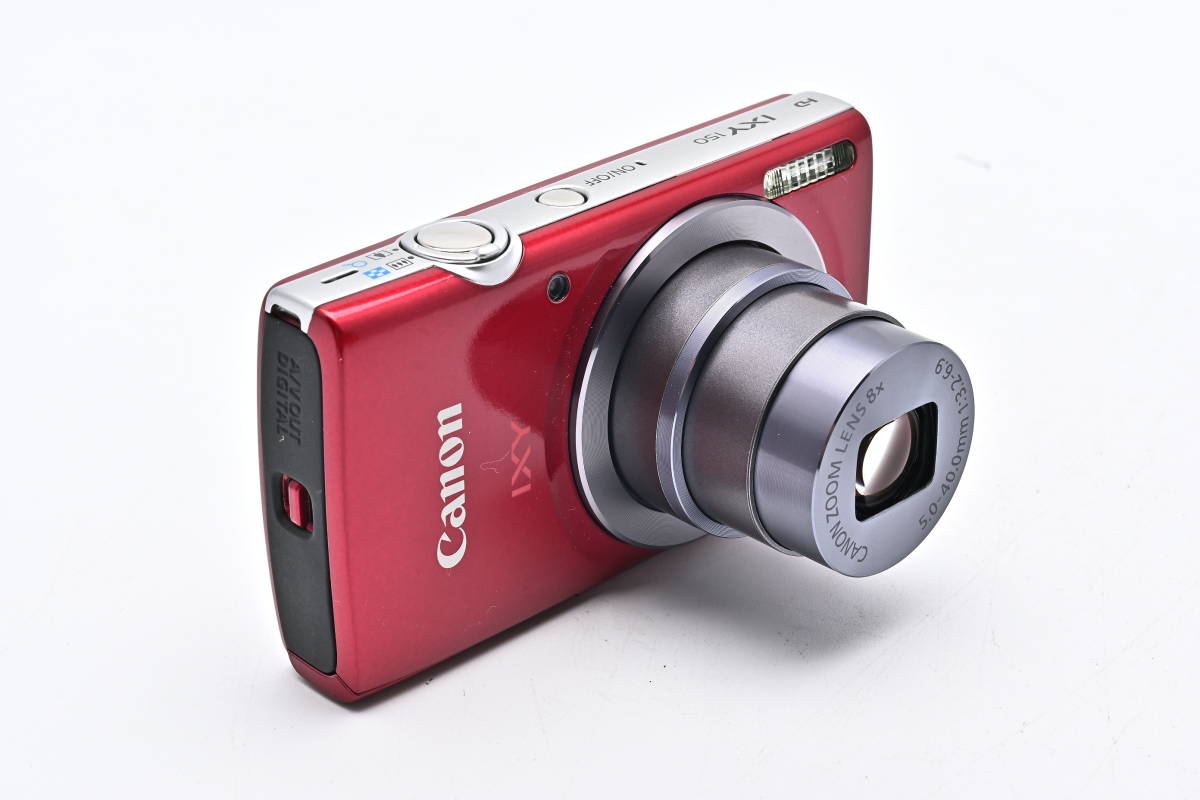 1A-456 ◆美品 Canon キヤノン IXY 150 コンパクトデジタルカメラ 元箱 取扱説明書_画像5