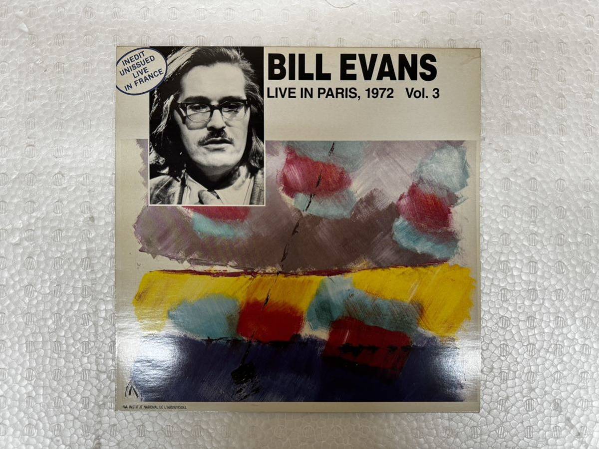 売切〜♪Bill Evans Trio ビル・エヴァンス／ Live in Paris 1972 Vol.3／LPレコード／JAZZ _画像1