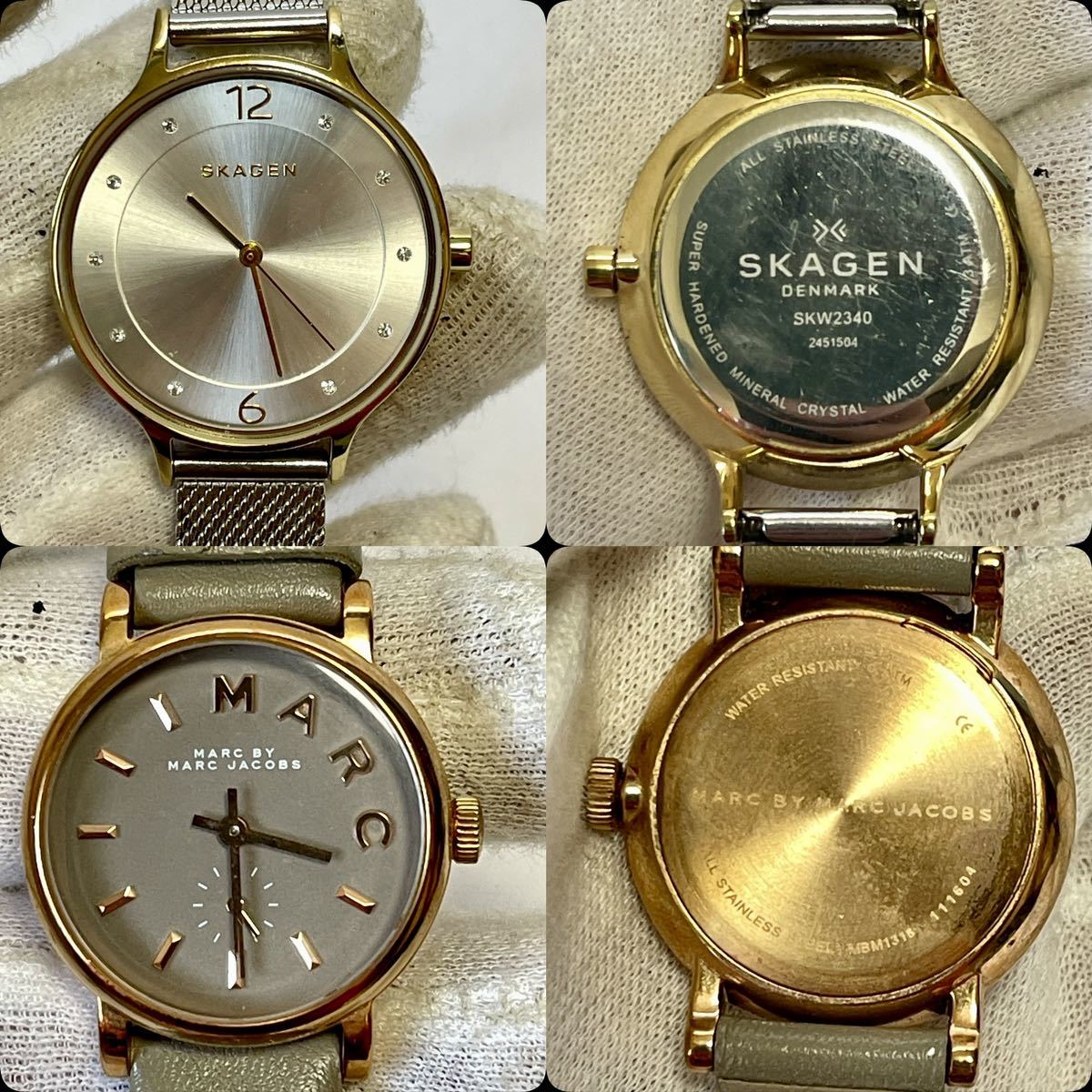 1円〜腕時計 大量まとめ売り CITIZEN SKAGEN swatch TECHNOS Fossil_画像8