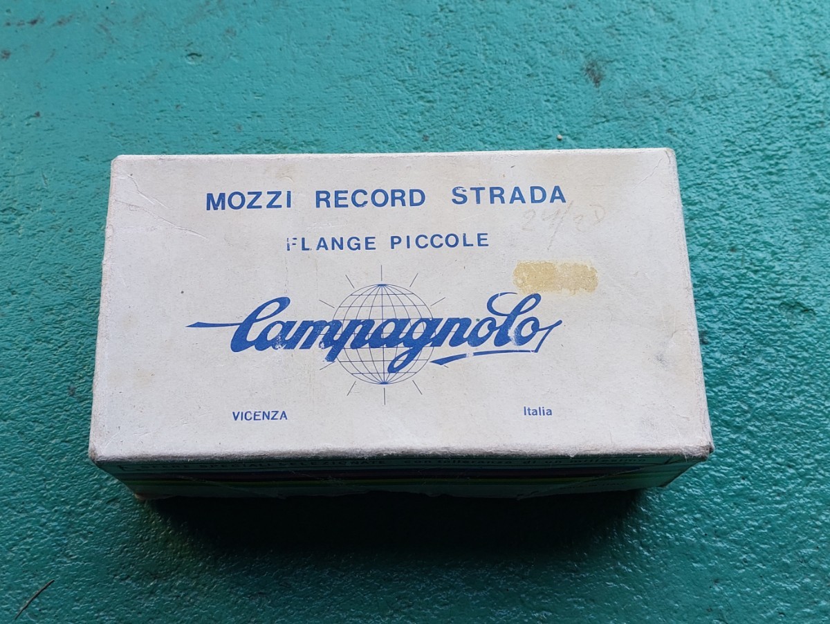 Campagnolo カンパニョーロ NUOVO RECORD STRADA レコード ハブセット 24h 126mm BSC規格 新品 デッドストック ビンテージ_画像7