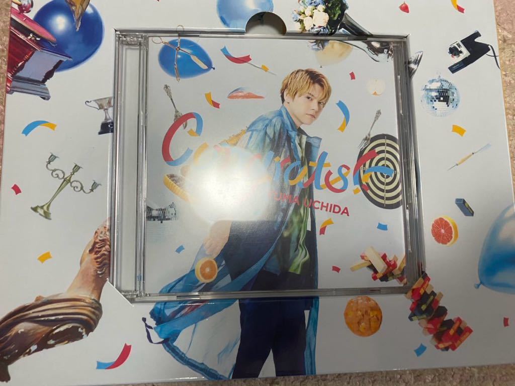 [国内盤CD] 内田雄馬/Congrats!! [CD+DVD] [2枚組] [初回出荷限定盤 (完全生産限定盤)]_画像2