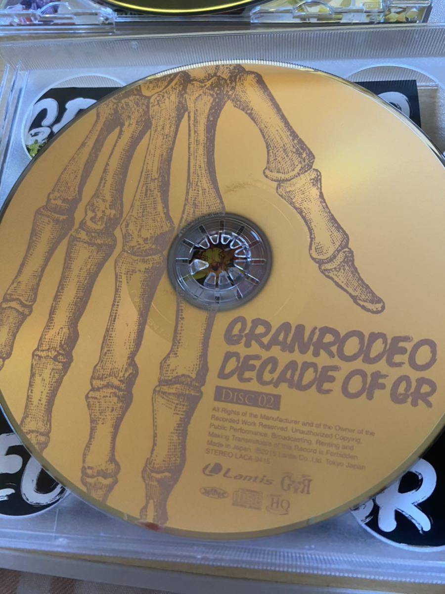 GRANRODEO／DECADE OF GR（2CD＋DVD） GRANRODEO 難あり_画像5