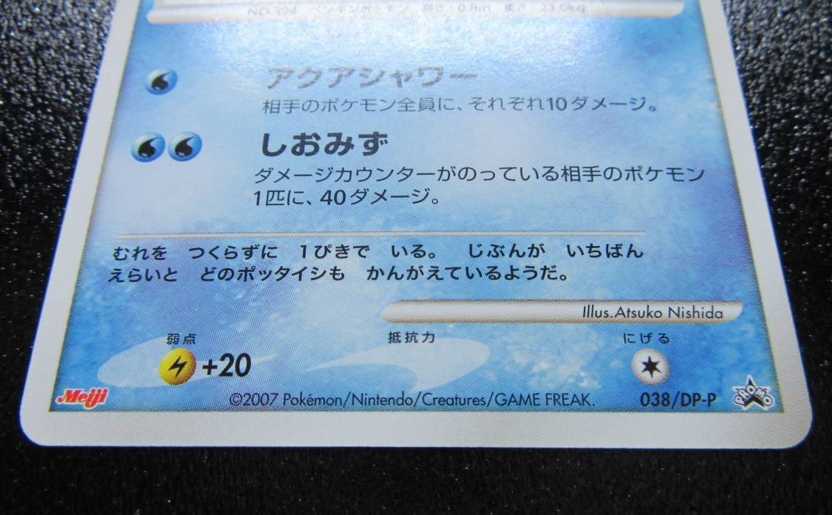 ポケモンカード　プロモ　2007年　DP　Meiji　ポケモンチョコ　ポッタイシ　038/DP-P_画像5