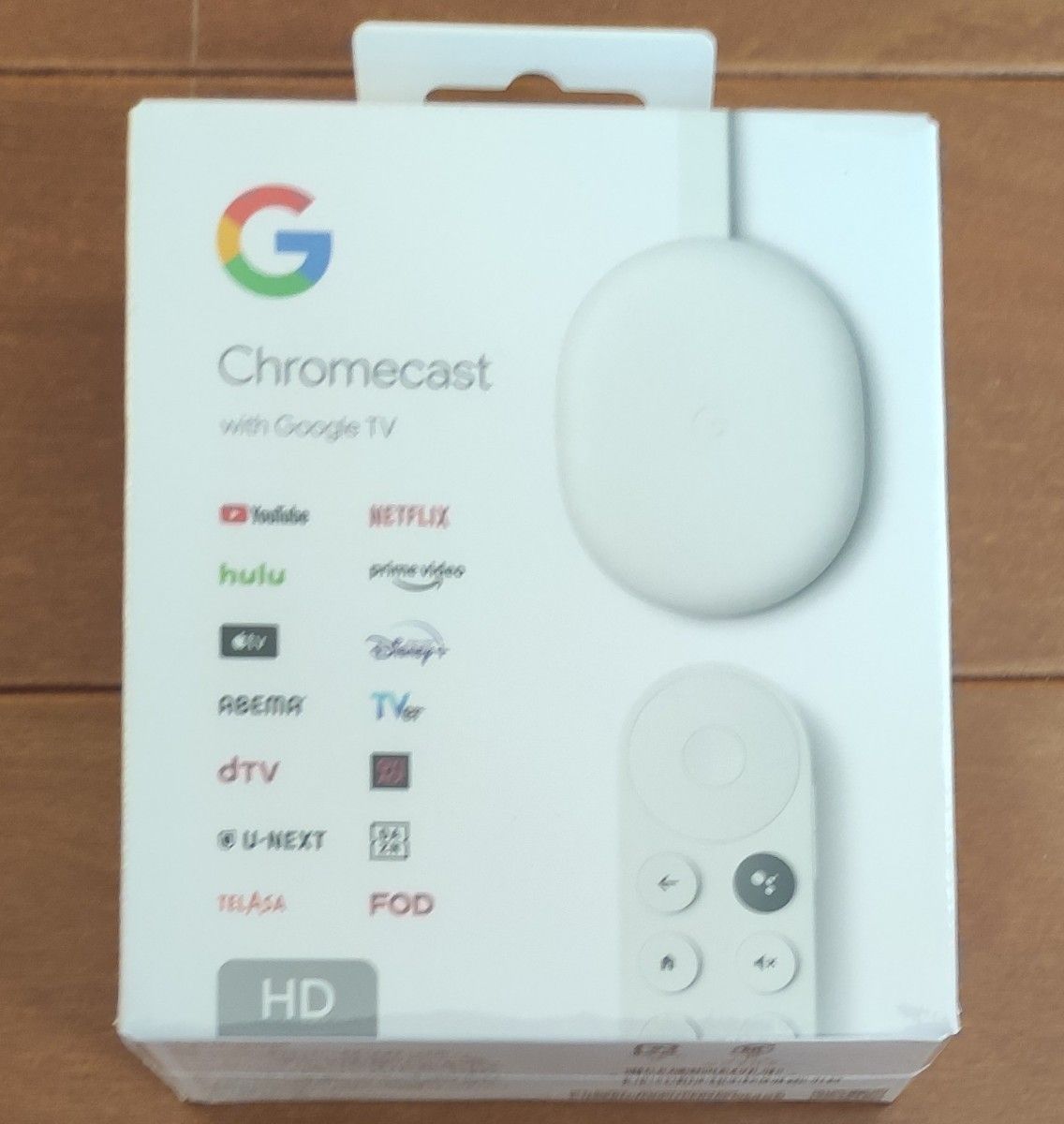 新品未開封品 Google Chromecast with GoogleTV (HD) Snow グーグル