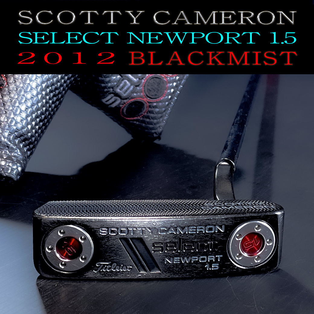 スコッティキャメロン セレクトニューポート2012 ブラックミスト 34インチ ヘッドカバー付_ソールの使用感確認お願い致します。
