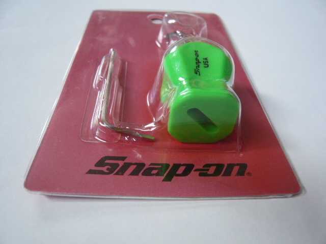 *Snap-on* Snap-on * распроданный товар * рукоятка ключ * брелок для ключа *GRIP/KYE* Driver ключ * зеленый * мотоцикл / машина / дом. ключ и т.п. * новый товар * редкий 