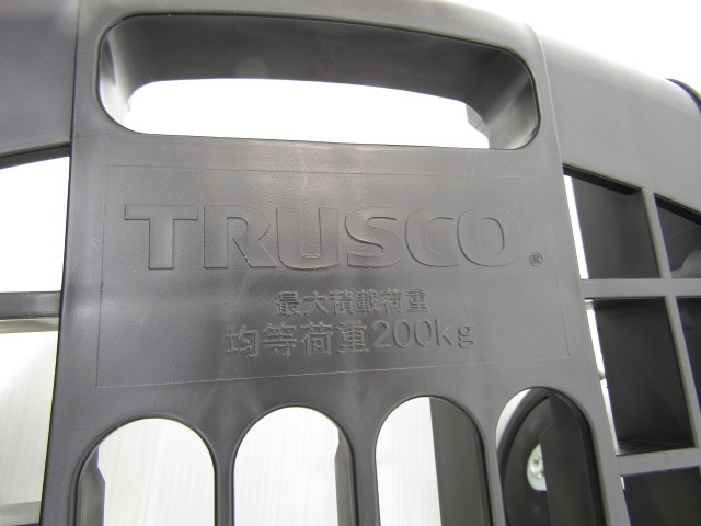 超美品♪ プロ仕様 TRUSCO 静音型 折り畳み 樹脂台車 KARTIO カルティオ MPK-720 ￥16951- トラスコ 折畳台車 軽さ 耐久性 運搬台車_画像5