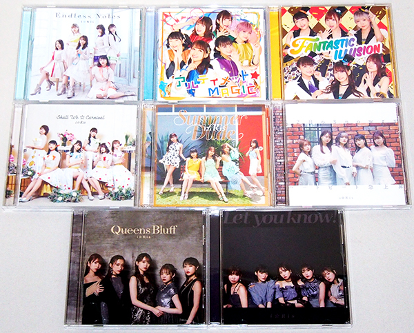 ◆CD　i☆Ris 8点セット　　　Let you know!/Queens Bluff/12月のSnowry/Summer Dude/他_画像1