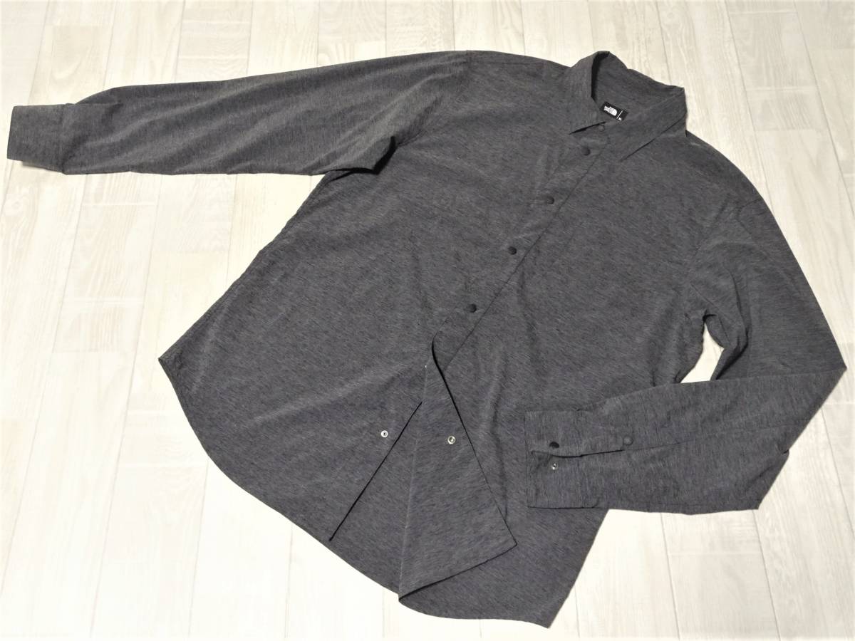 【必見】★ザ・ノース・フェイス/THE NORTH FACE/長袖/ナイロン/ストレッチ/シャツ/NR11802★XL〔P296〕
