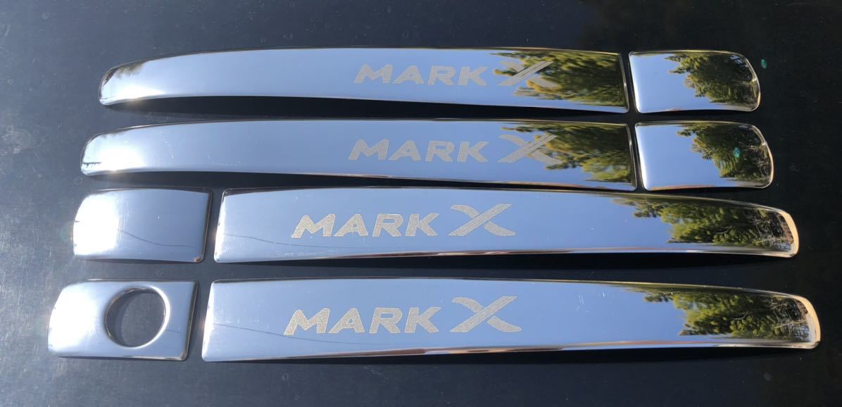 マークX 130系 MARKX ドアハンドルガーニッシュ【5d】_画像3