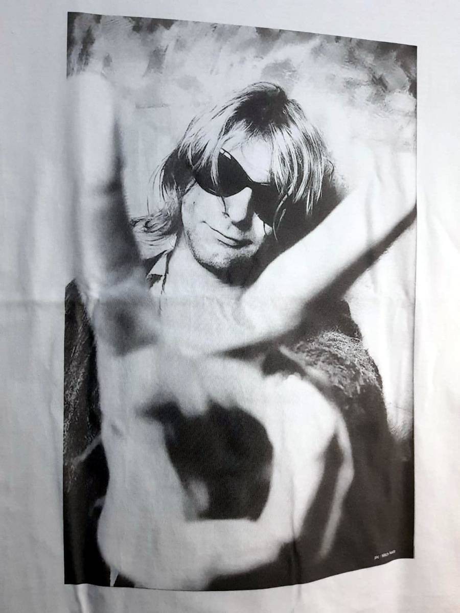 【新品/送料無料】NIRVANA ニルヴァーナ BIGプリント バンドTシャツ【Mサイズ】 カートコバーン　Kurt Cobain_画像2