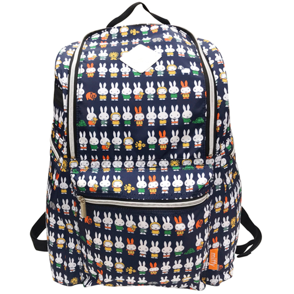 * Miffy / black * character mother rucksack mother's bag rucksack lady's adult lovely stylish character 