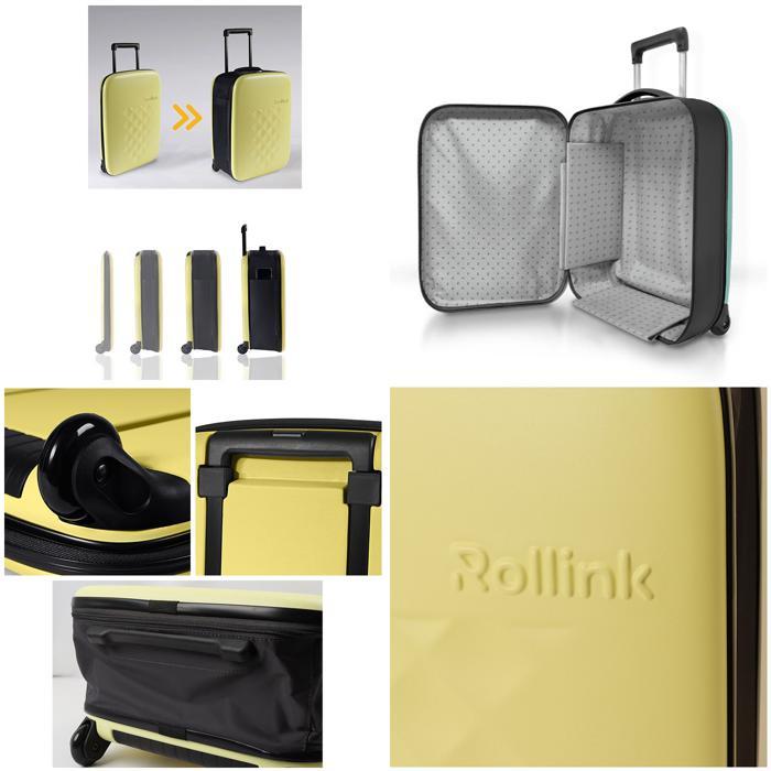 ☆ アトランティックブルー ☆ Rollink ローリンク フレックススーツケース 40L Rollink ローリンク スーツケース 40L フレックス_画像8