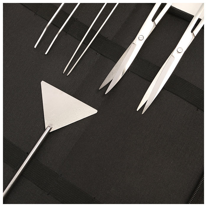 * black water plants set mail order water plants 5 point set 5 point exclusive use case attaching storage bag attaching tongs tweezers long strut car b Sand f