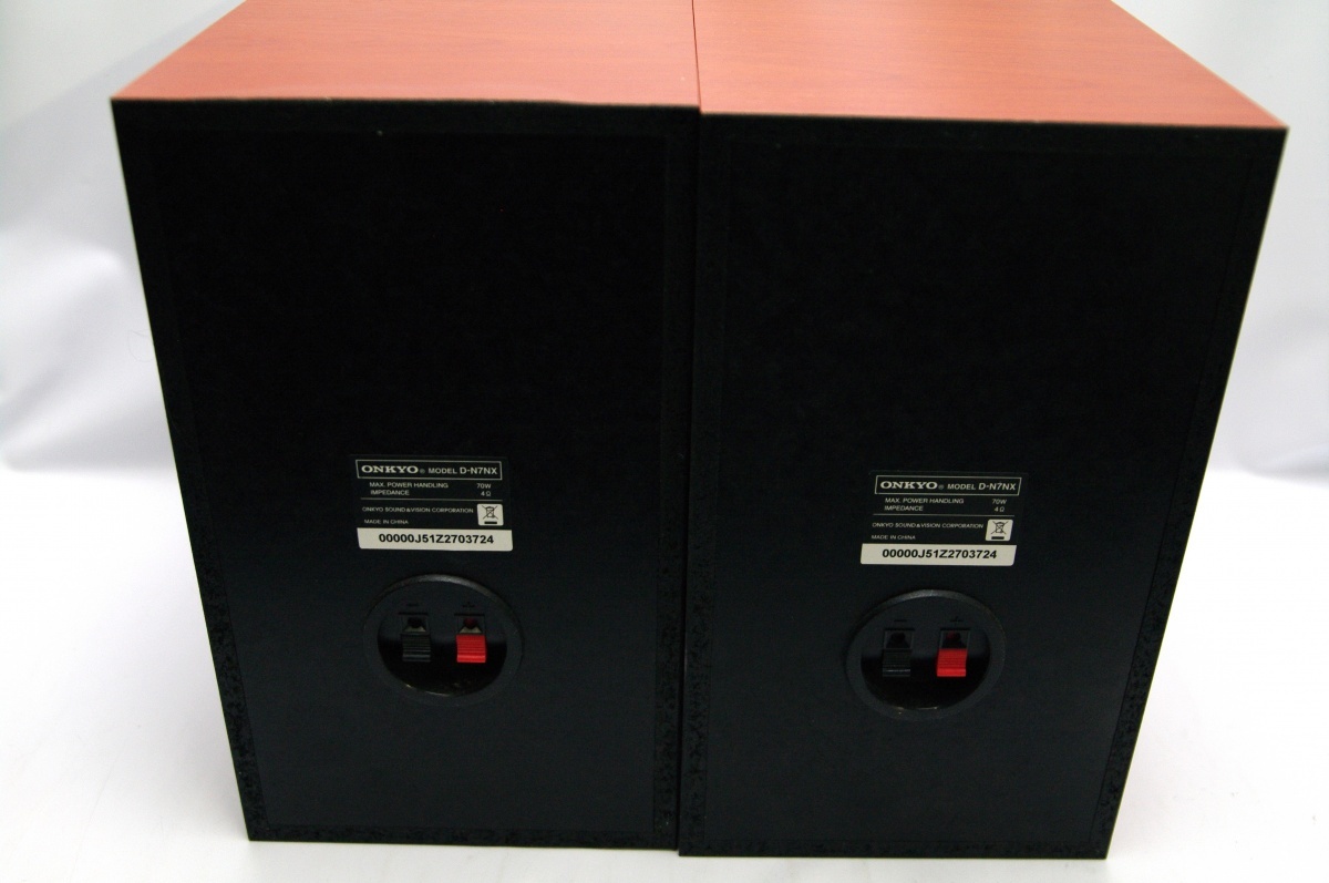 オンキョー FR-N7NX D-N7NX　CD MD アンプ コンポ スピーカーシステム ONKYO 中古品_画像4
