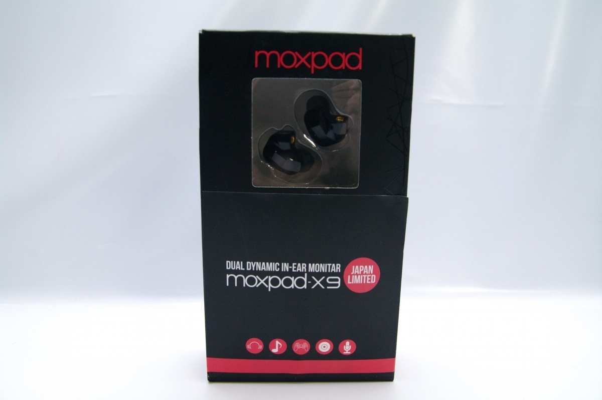 moxpad-x9 JAPAN LIMITED MO-X9 インイヤー イヤフォン 未使用品 WiseTech_画像1