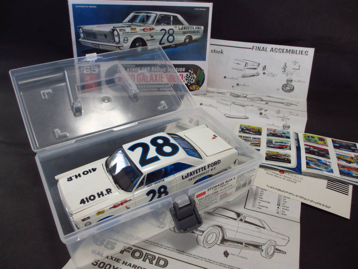 AMT 1/25 1965 フォード ギャラクシー 500XL ストックカー バージョン 完成品 (AMT '65 Ford Galaxie 500XL)_画像10