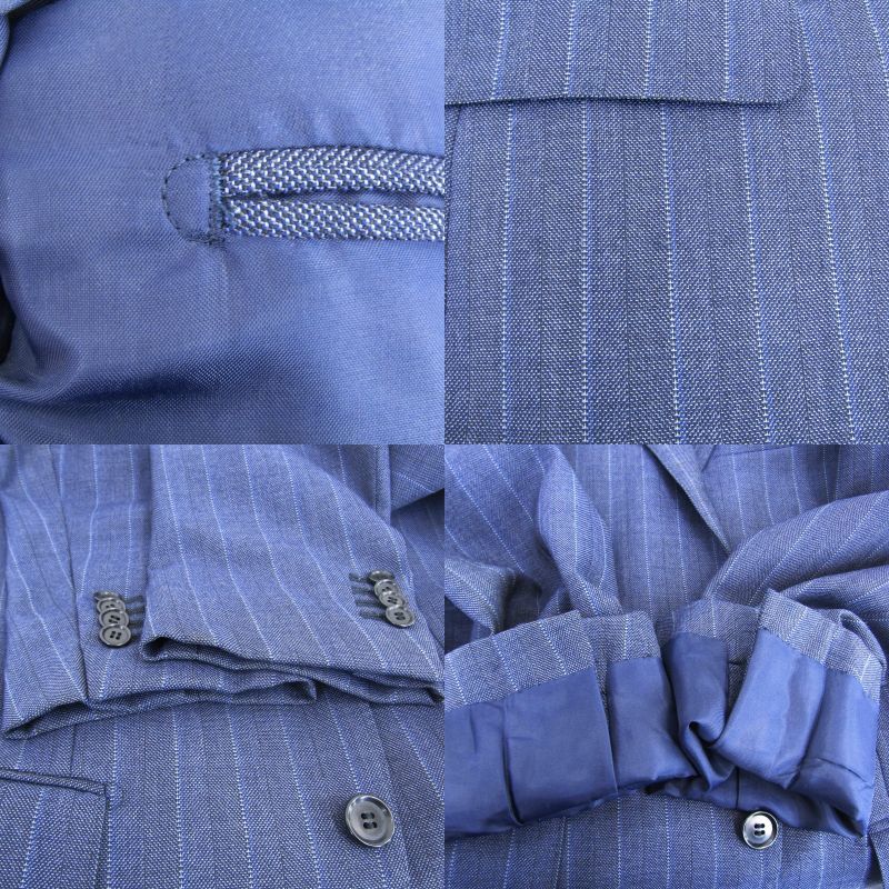 RING JACKET кольцо ja Kett tailored jacket RL021F21RB полоса общий подкладка уровень возврат .3. темно-синий 44 35002954