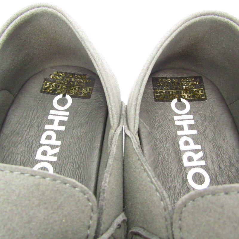 未使用 ORPHIC オルフィック 27.5cm OFFICER 2WAY RUNNER OR-OTR03A22 ランニングソール スエード ミュール CHACOAL 35002458_画像5